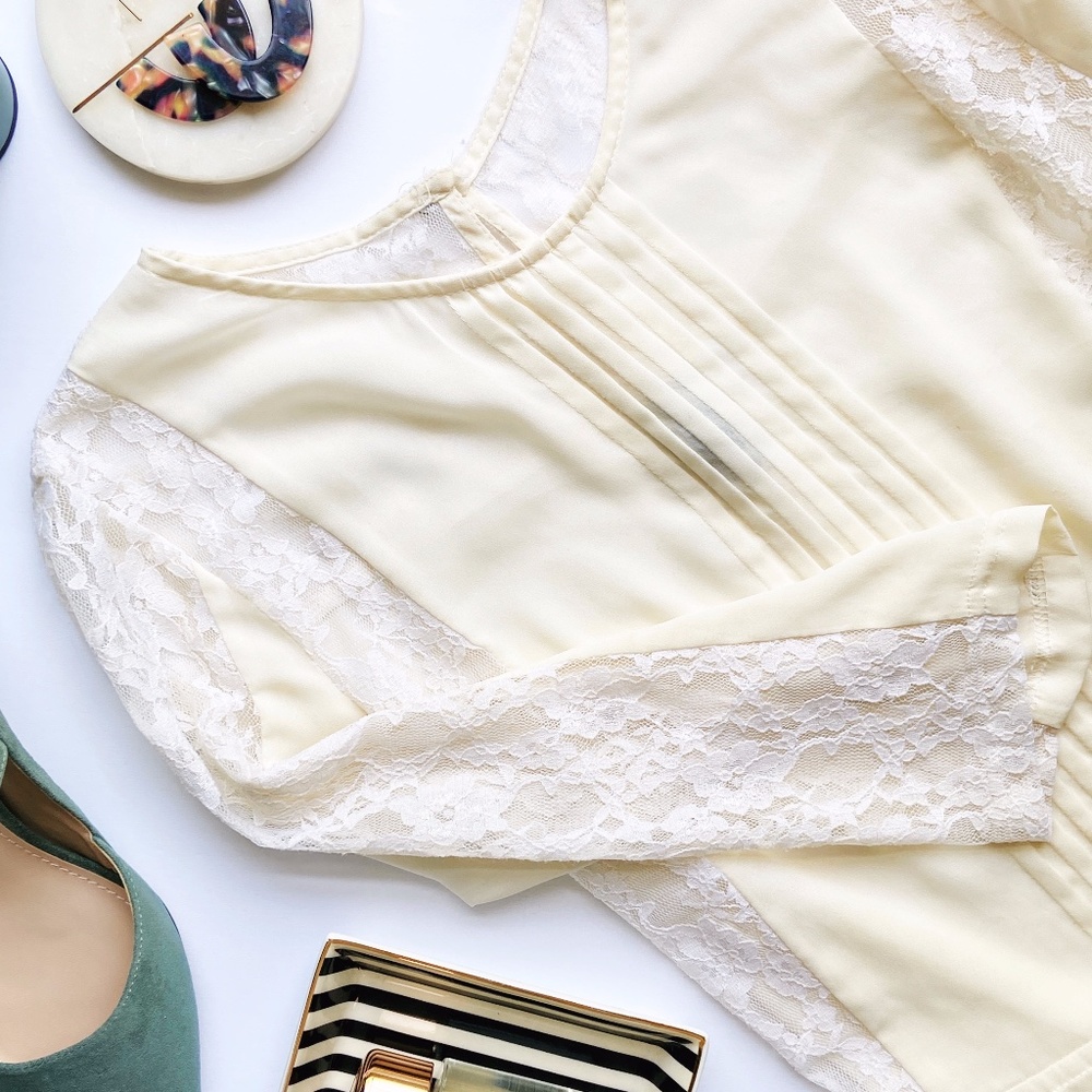 H&M | Sheer Lace Dress